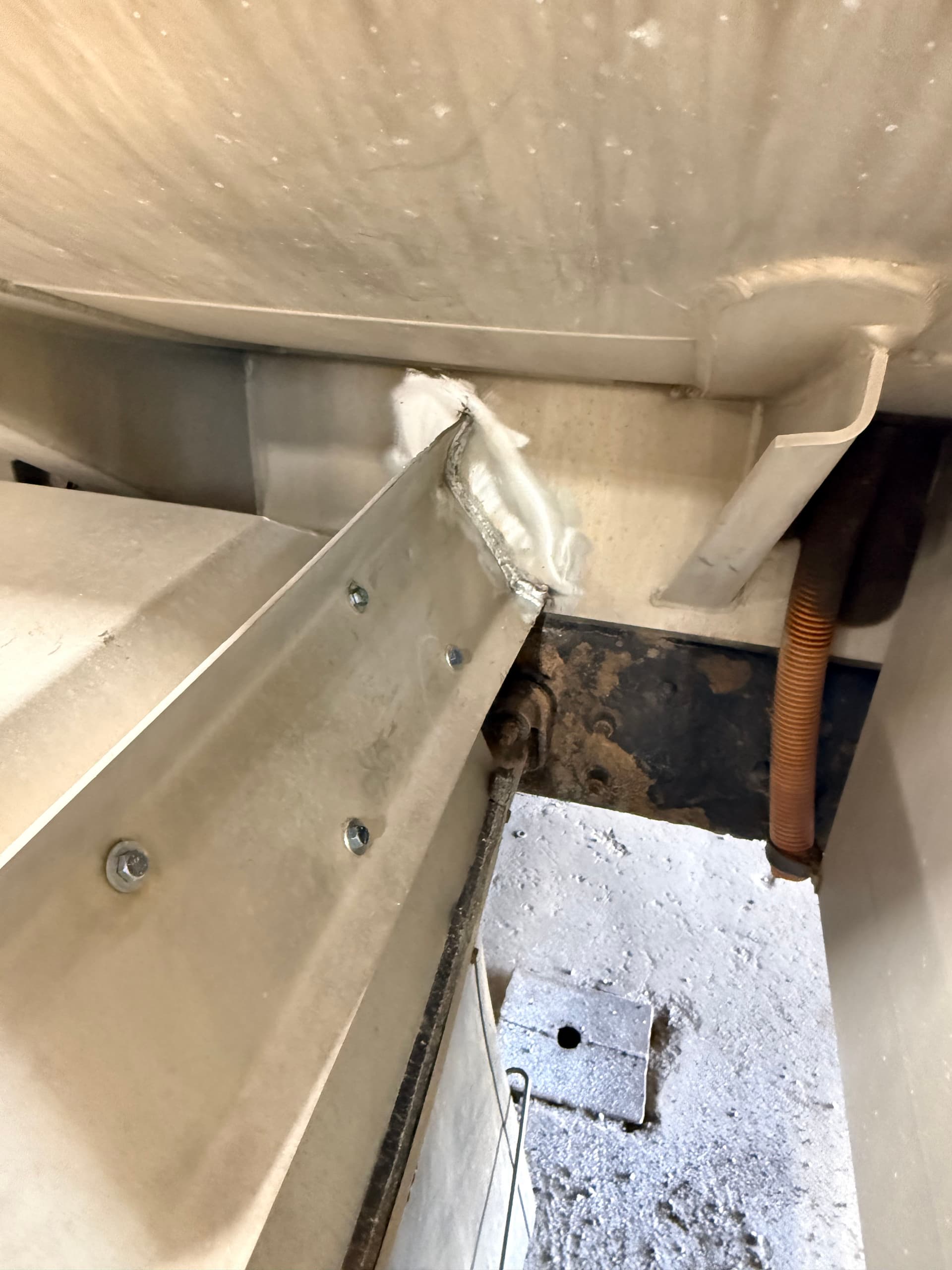 Gallery photos for Fuel Trailer Fender Mount and Storage Cabinet Repair in Perley MN: Image #4