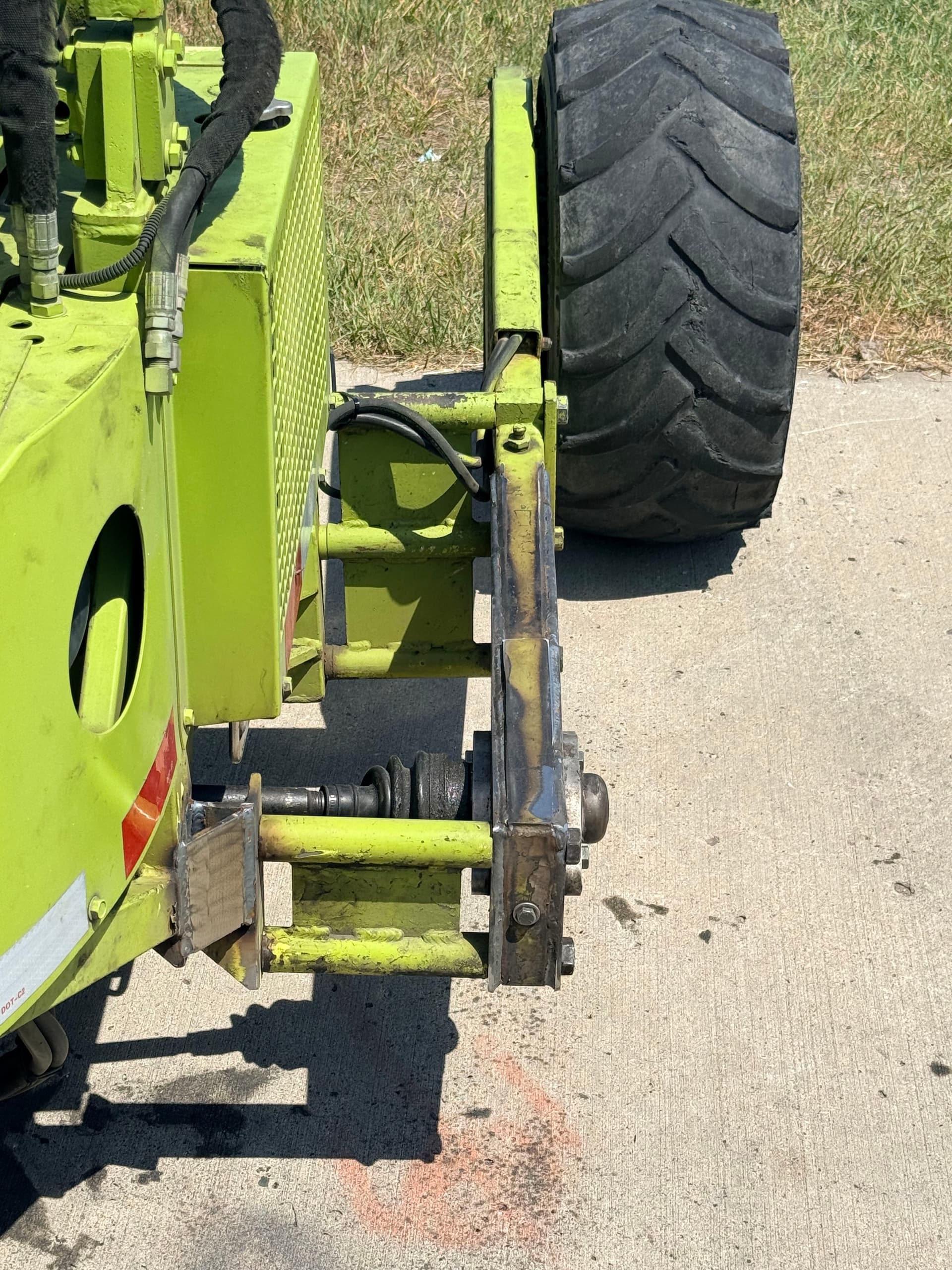 Gallery photos for Donkey Forklift Steering Arm Repair and Reinforcement in Fargo: Image #9