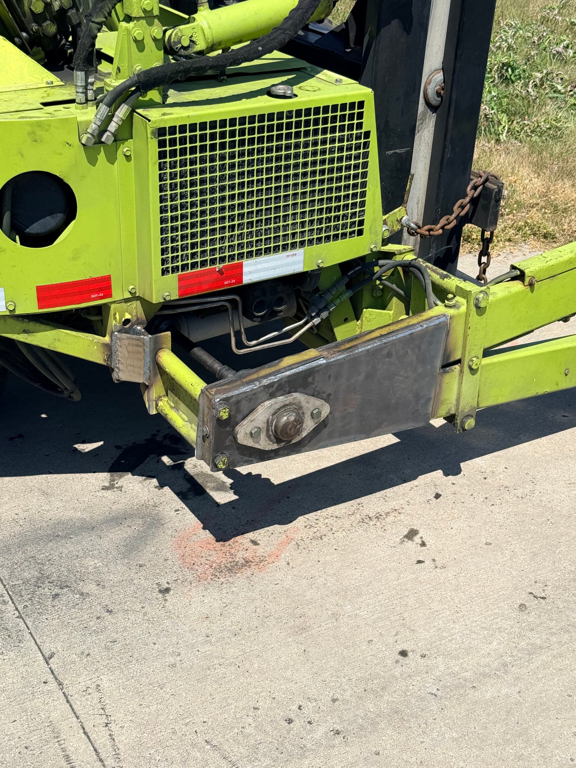 Gallery photos for Donkey Forklift Steering Arm Repair and Reinforcement in Fargo: Image #7
