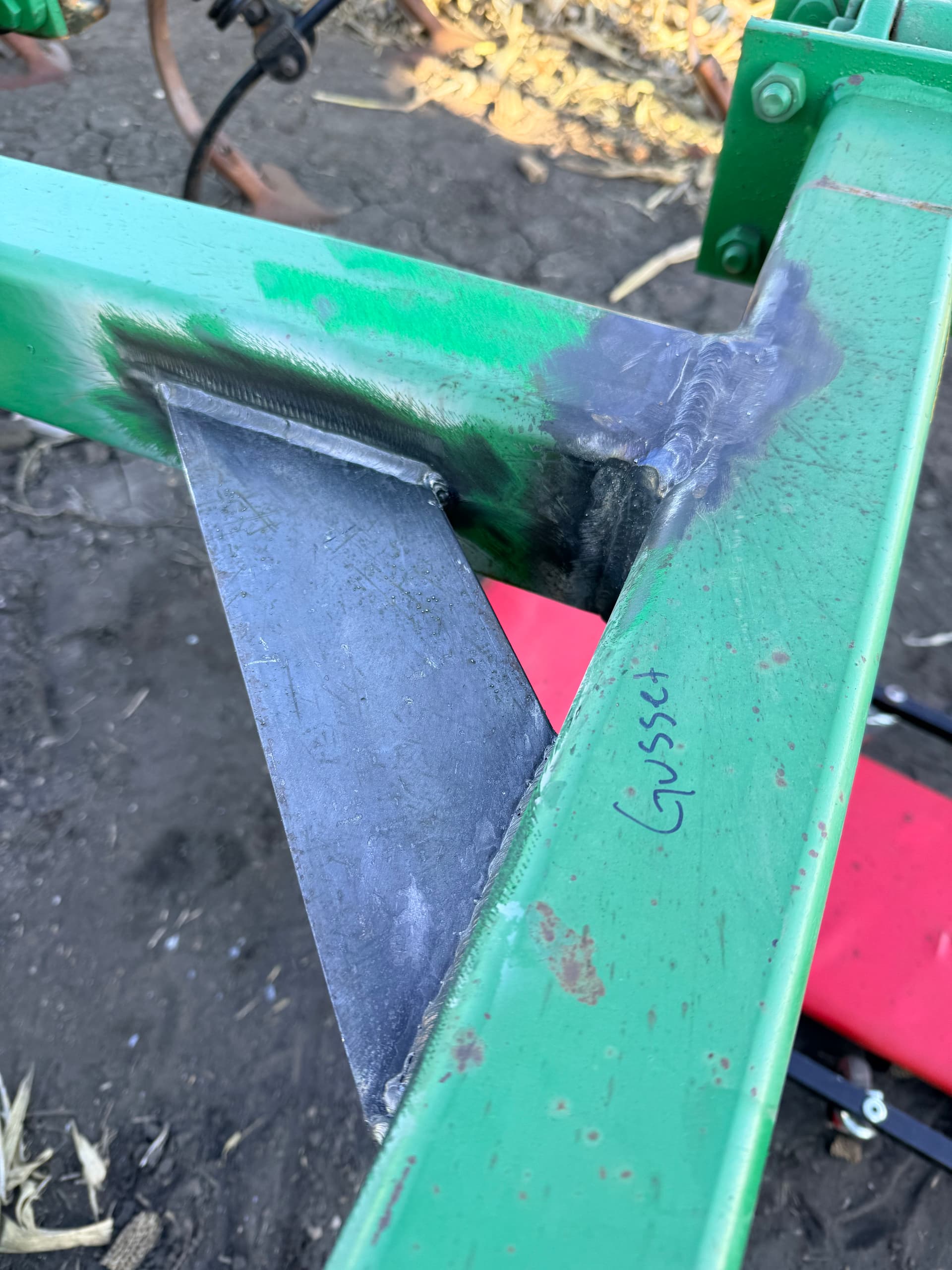 Gallery photos for John Deere 980 Field Cultivator Frame Repair in Enderlin ND: Image #7