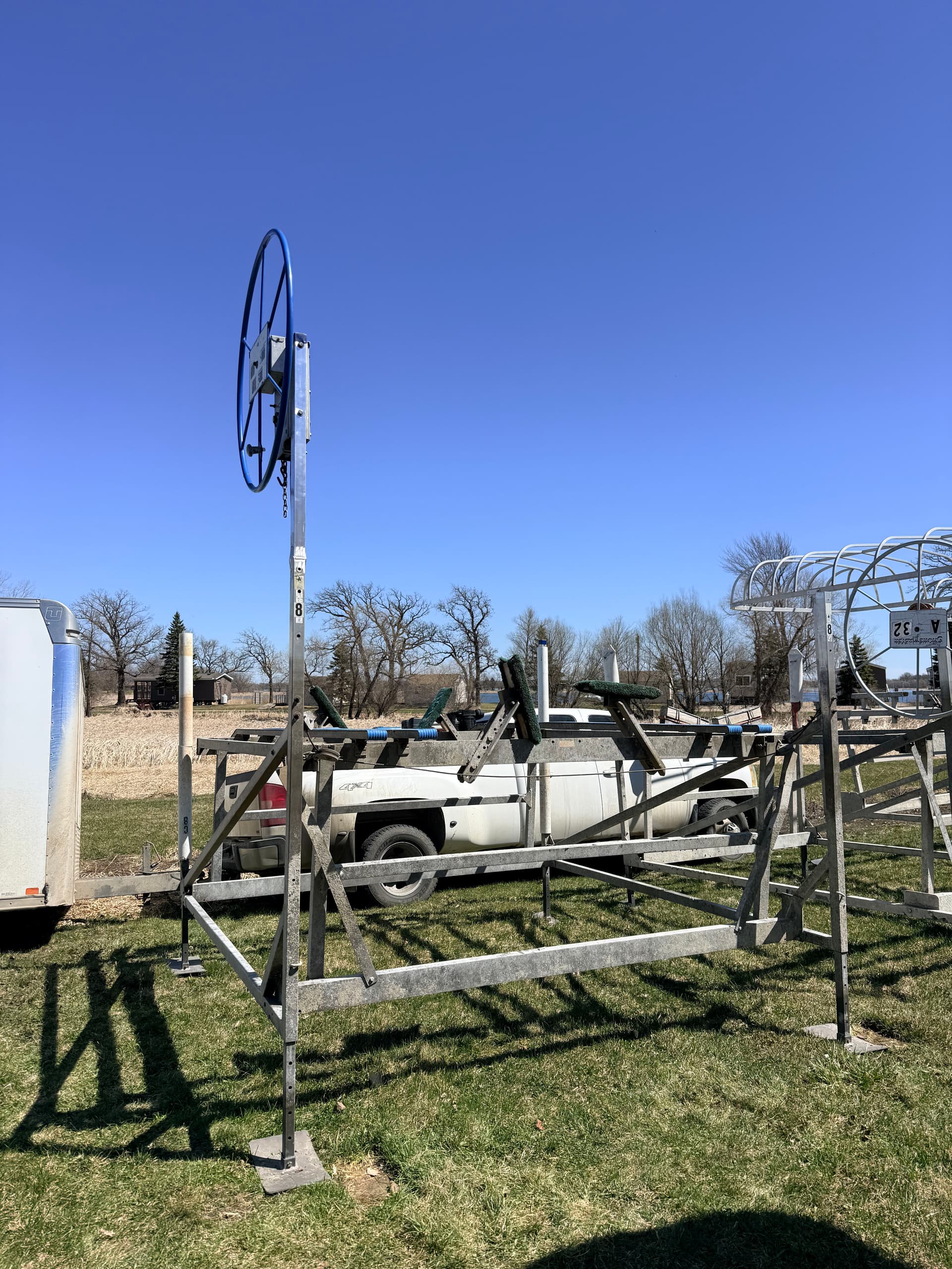 Gallery photos for Custom Boat Lift Crank Extension Built for Lake Mary's Bigfoot Resort: Image #3