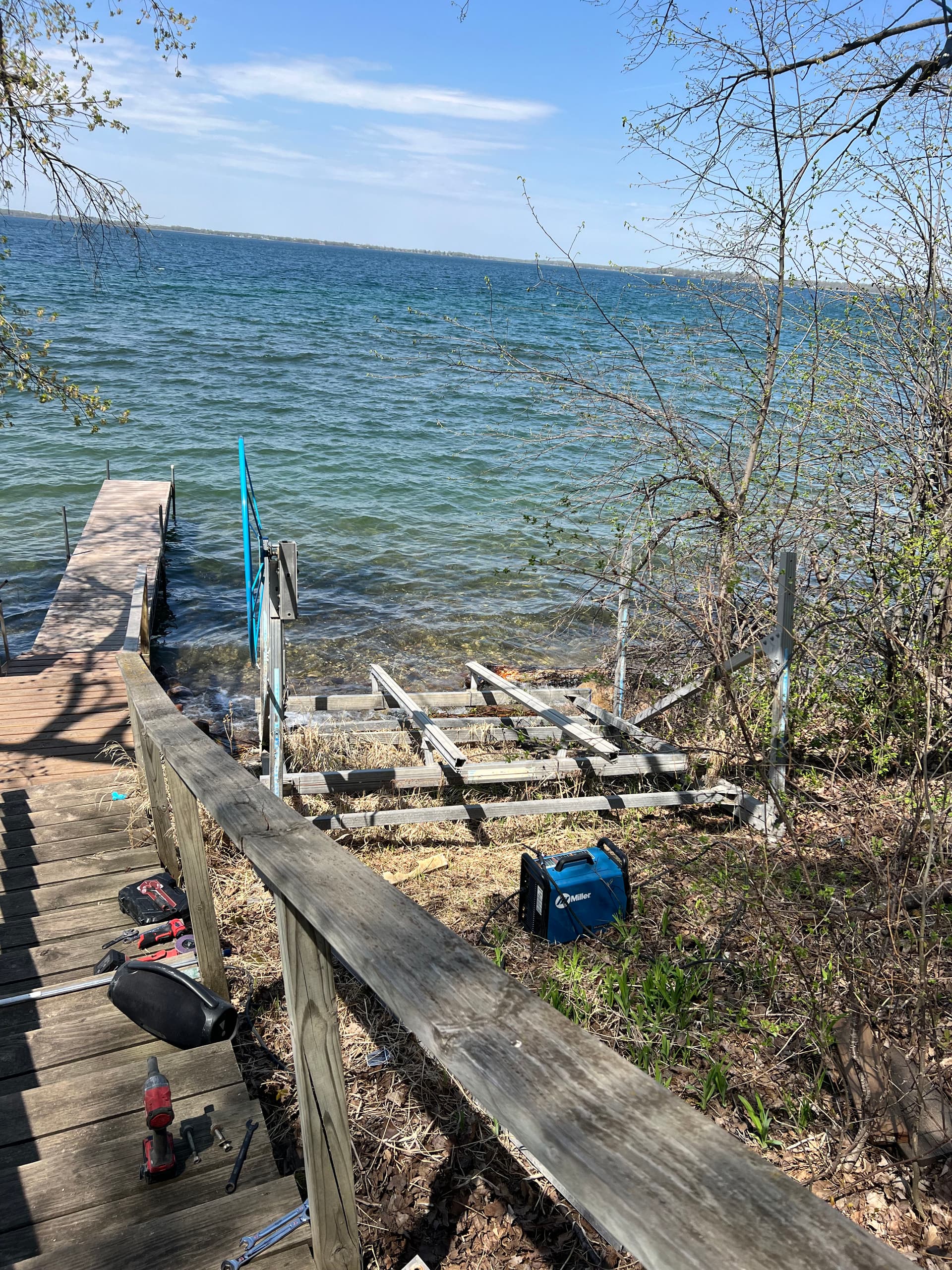 Gallery photos for Dock Repair Success at Lake Lida: Image #3