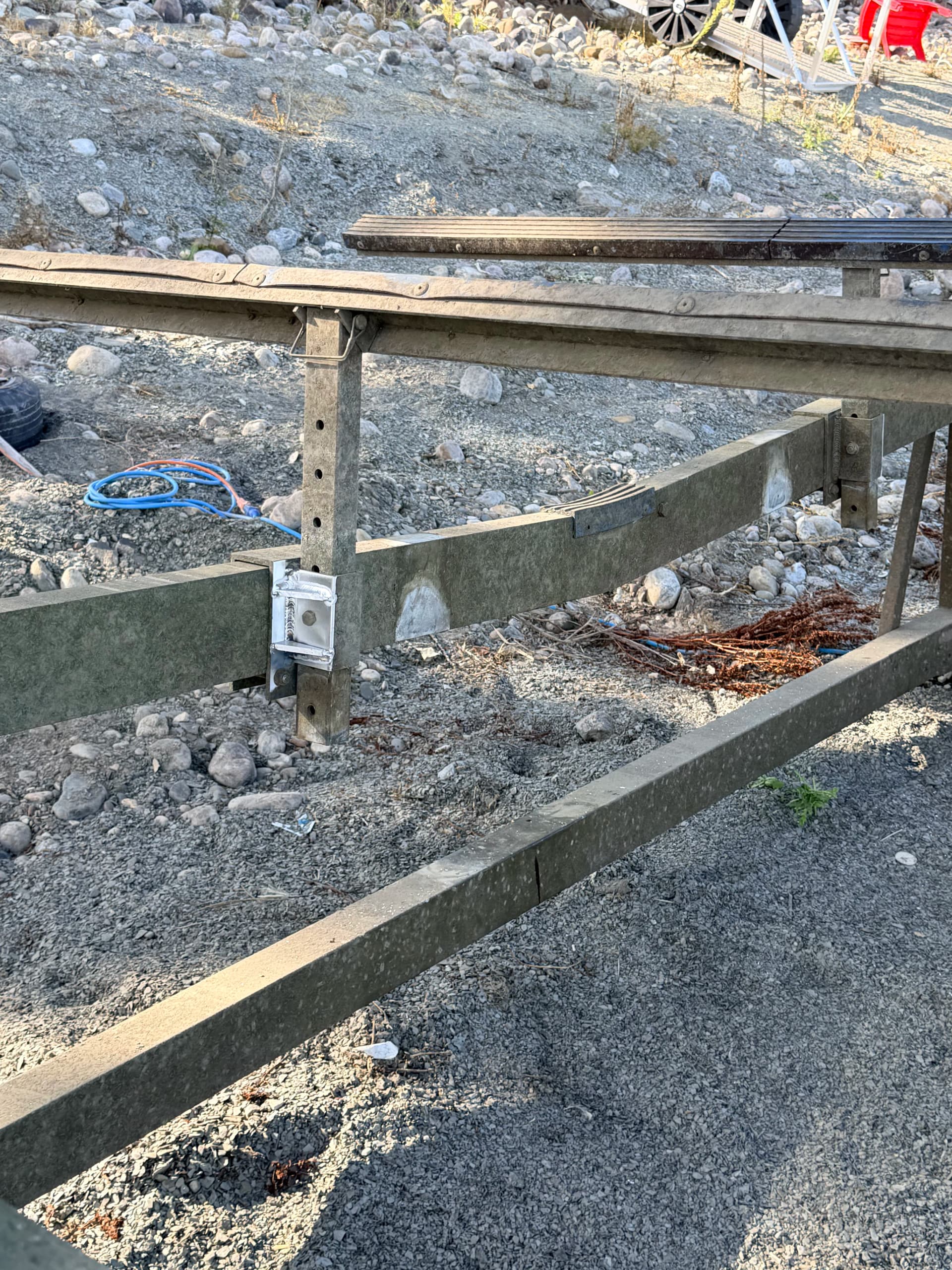 Gallery photos for Boat Lift Bracket Repair and Reinforcement at Jamestown Reservoir: Image #5