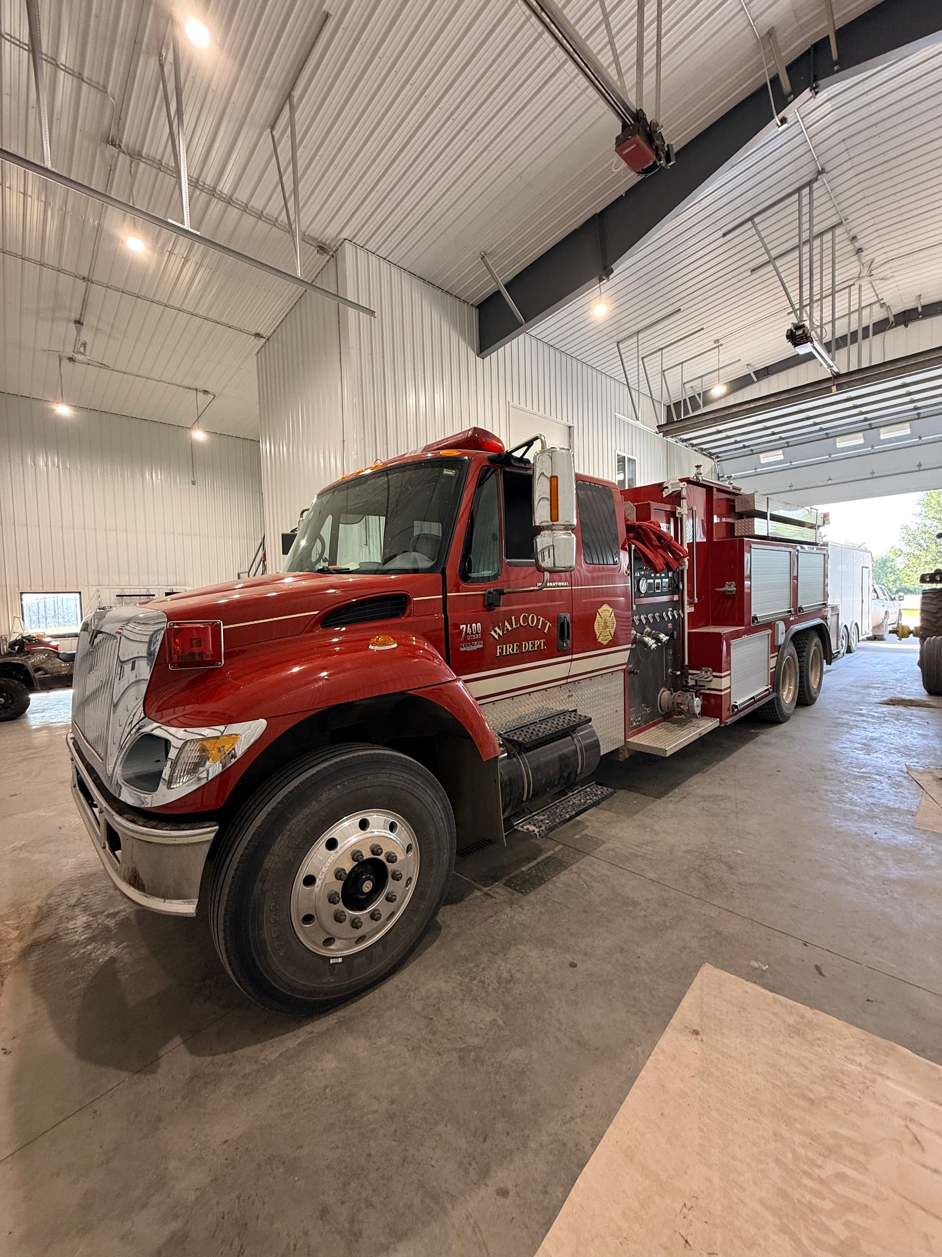 Pump Truck Leak Repair for the Walcott Fire Department image
