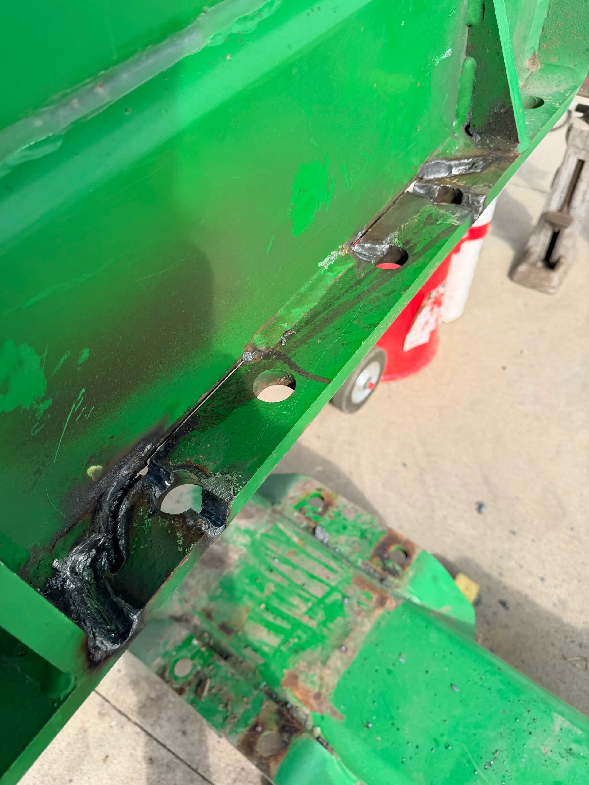 Gallery photos for Grain Cart Frame Repair Before Harvest Hits: Image #2