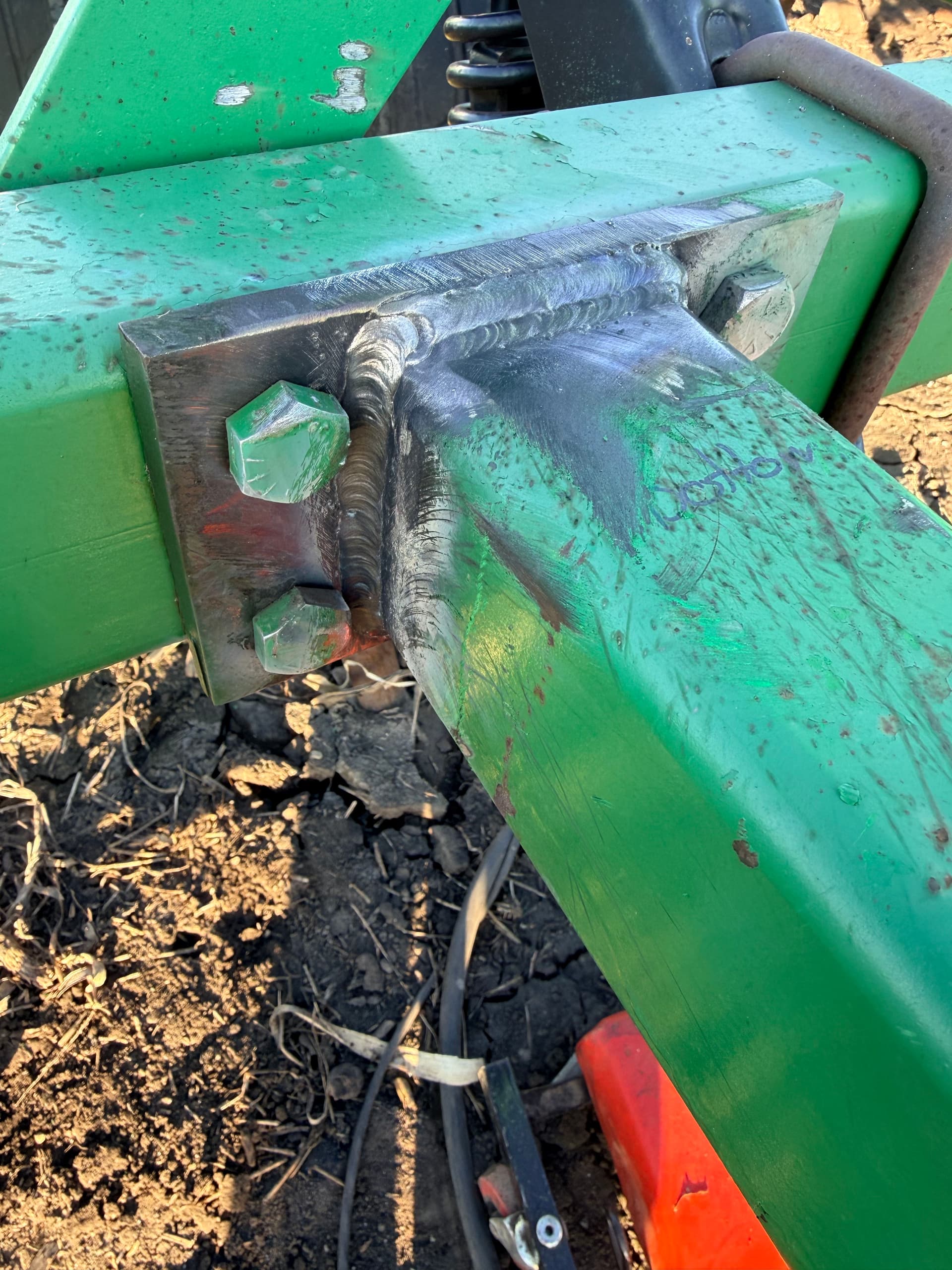 Gallery photos for John Deere 980 Field Cultivator Frame Repair in Enderlin ND: Image #8