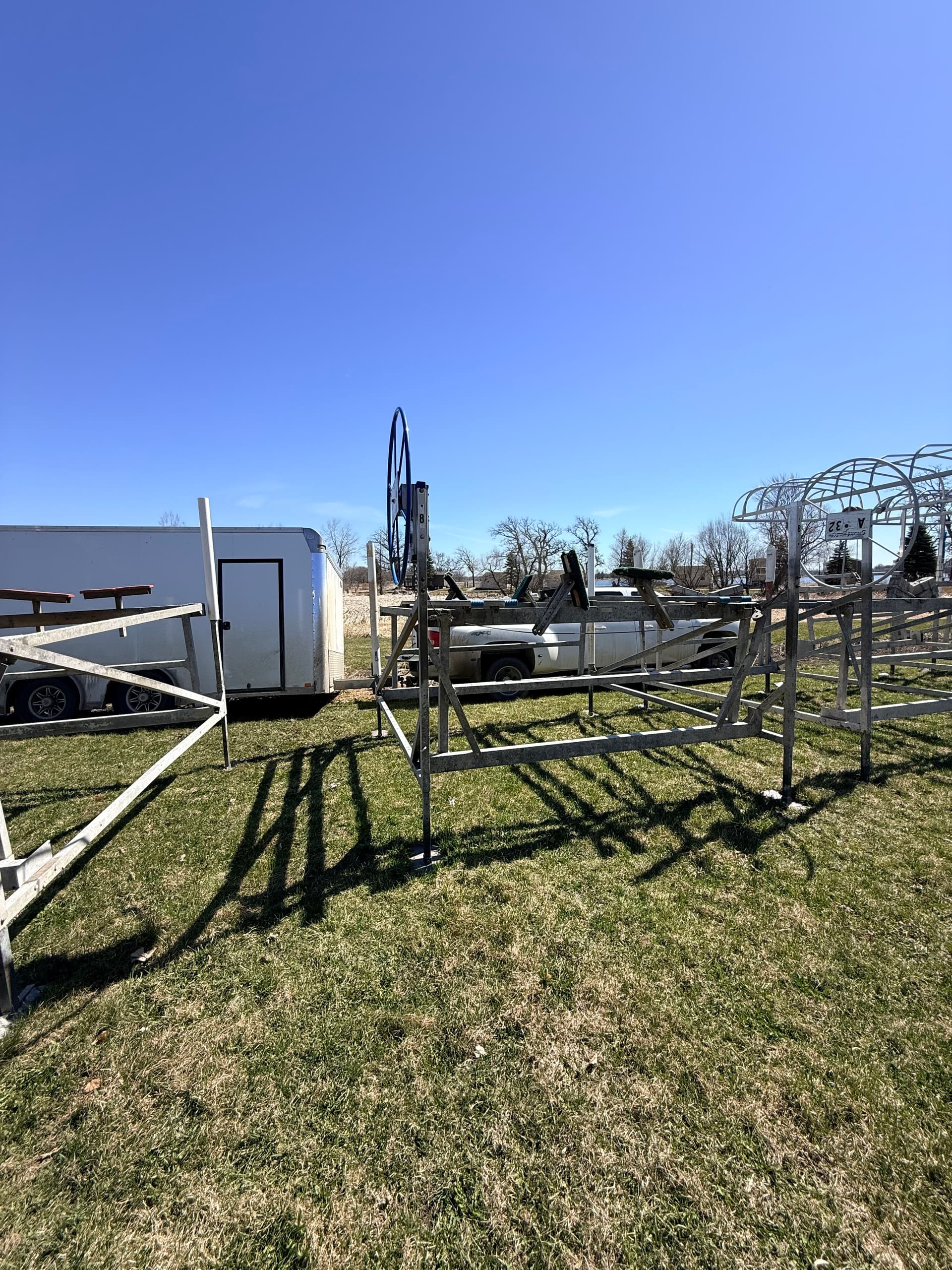 Gallery photos for Custom Boat Lift Crank Extension Built for Lake Mary's Bigfoot Resort: Image #1