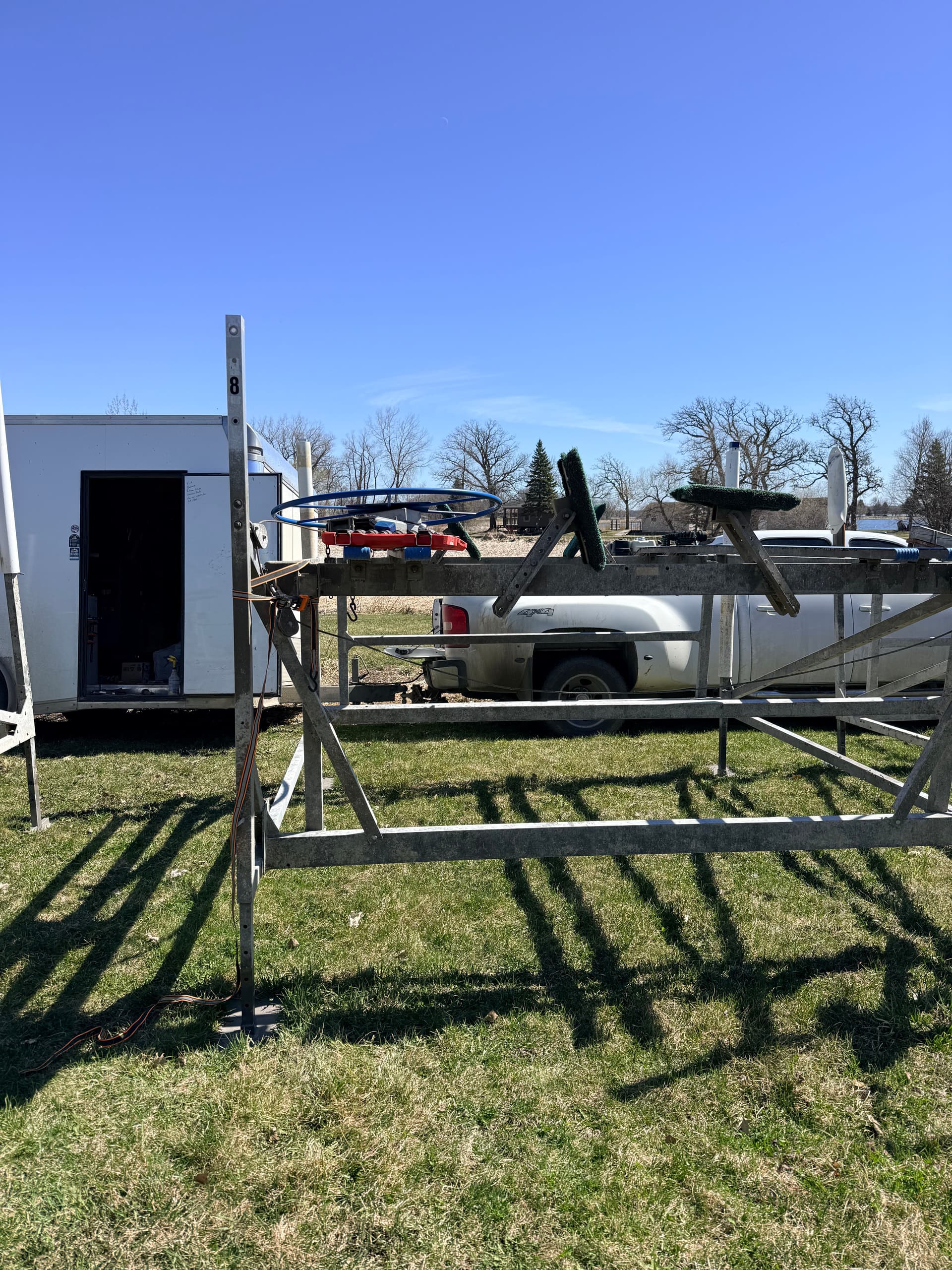 Gallery photos for Custom Boat Lift Crank Extension Built for Lake Mary's Bigfoot Resort: Image #2