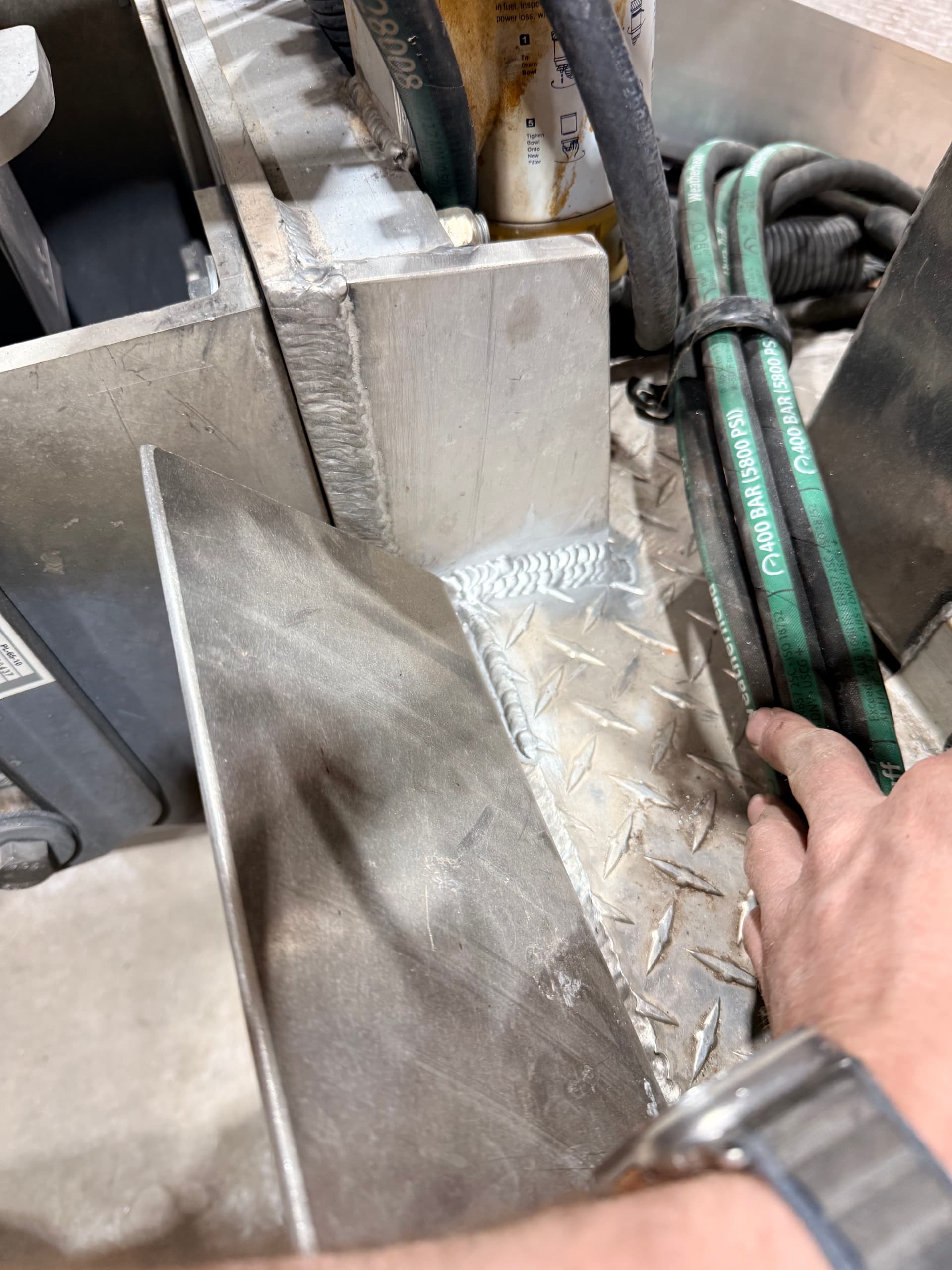 Gallery photos for Cracked Boat Transom Repair Keeps This North Dakota Rig Running: Image #6