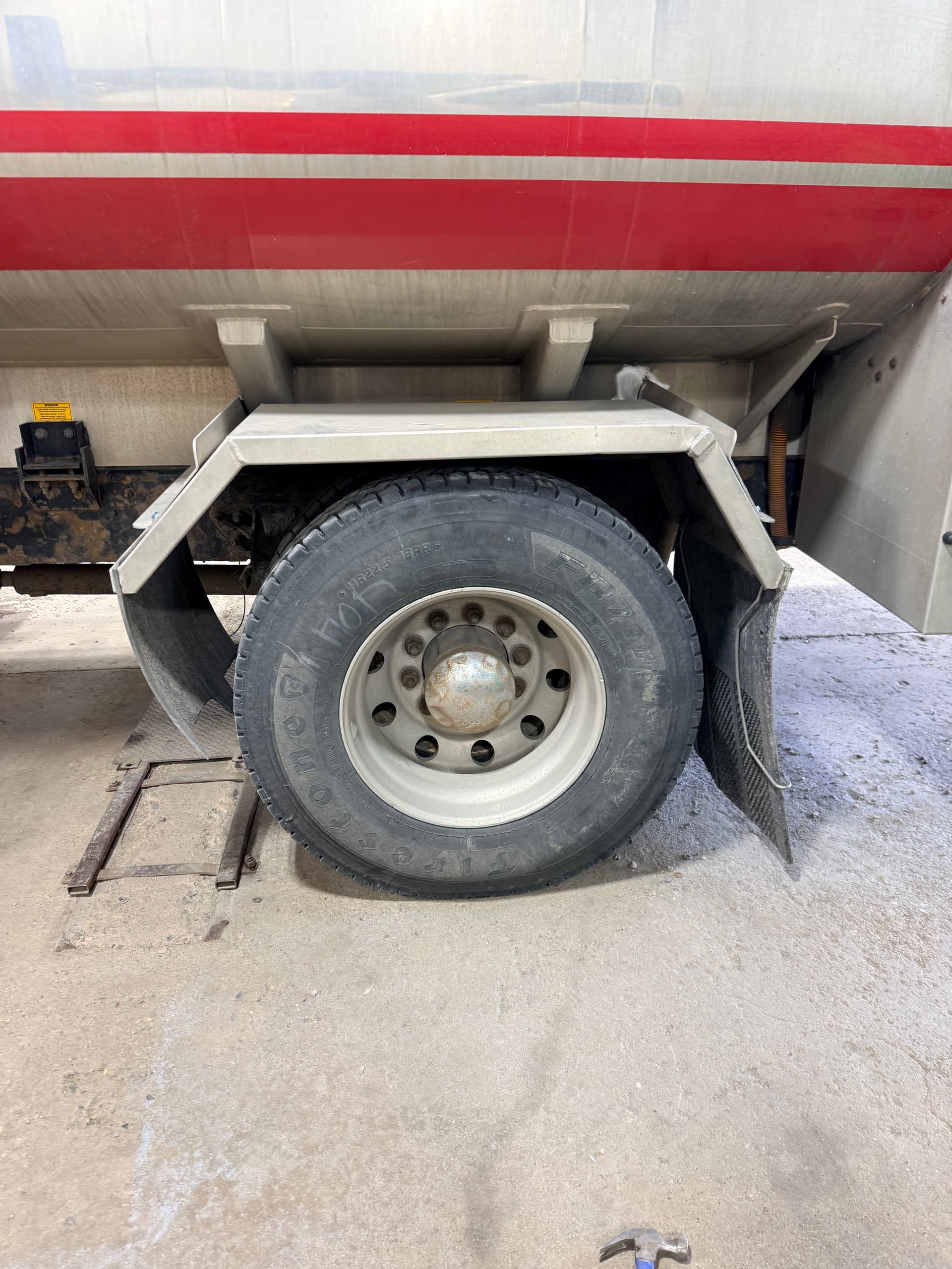 Gallery photos for Fuel Trailer Fender Mount and Storage Cabinet Repair in Perley MN: Image #5