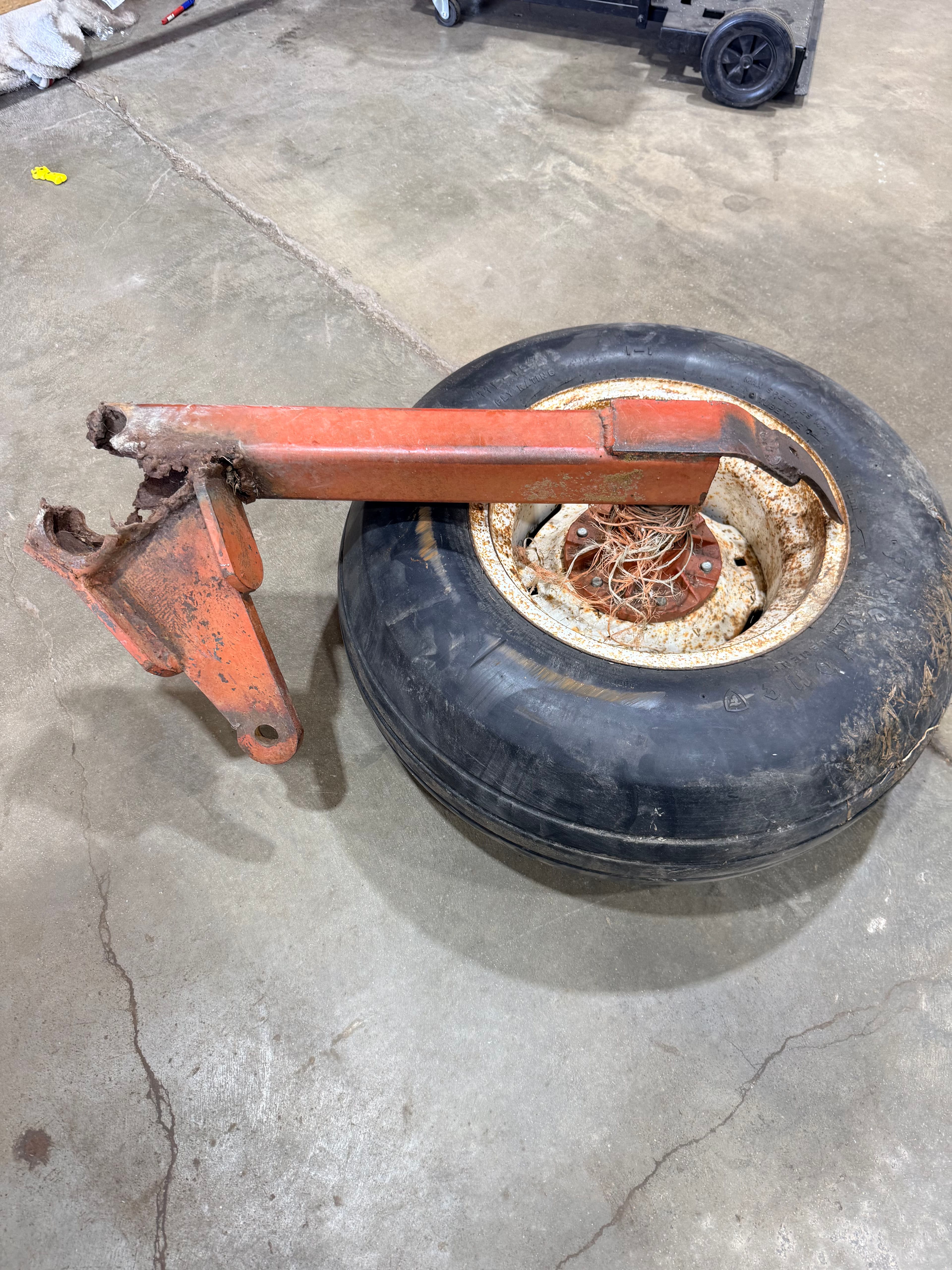 Project Broken Baler Axle Rebuilt and Back in the Field Near Nome ND image