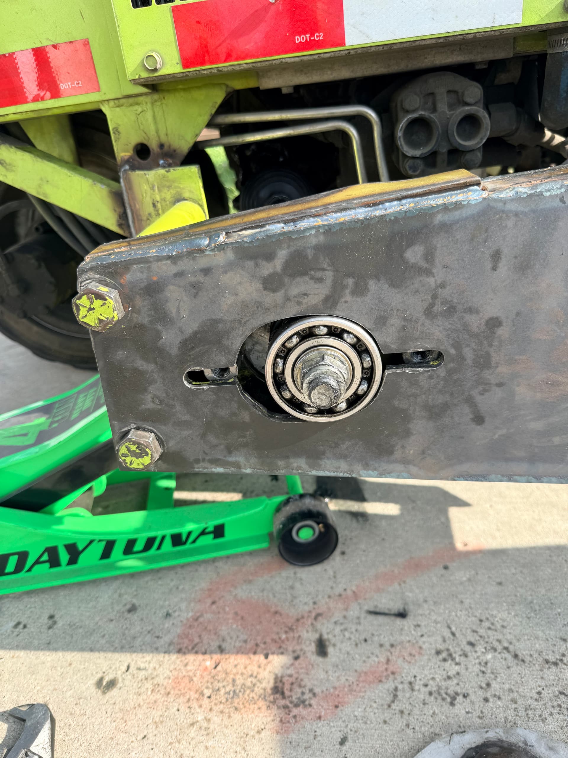 Gallery photos for Donkey Forklift Steering Arm Repair and Reinforcement in Fargo: Image #5