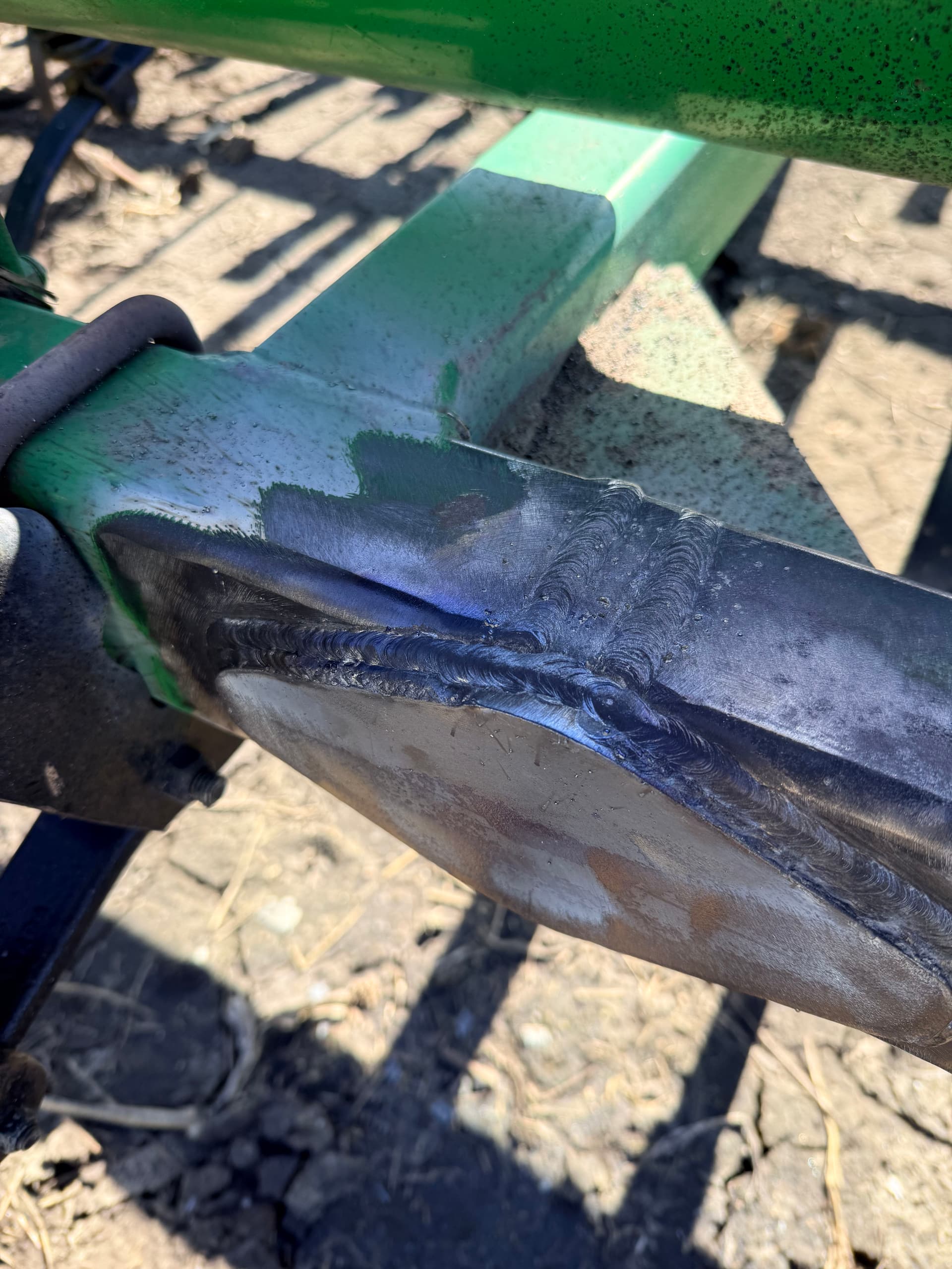 Gallery photos for John Deere 980 Field Cultivator Frame Repair in Enderlin ND: Image #6