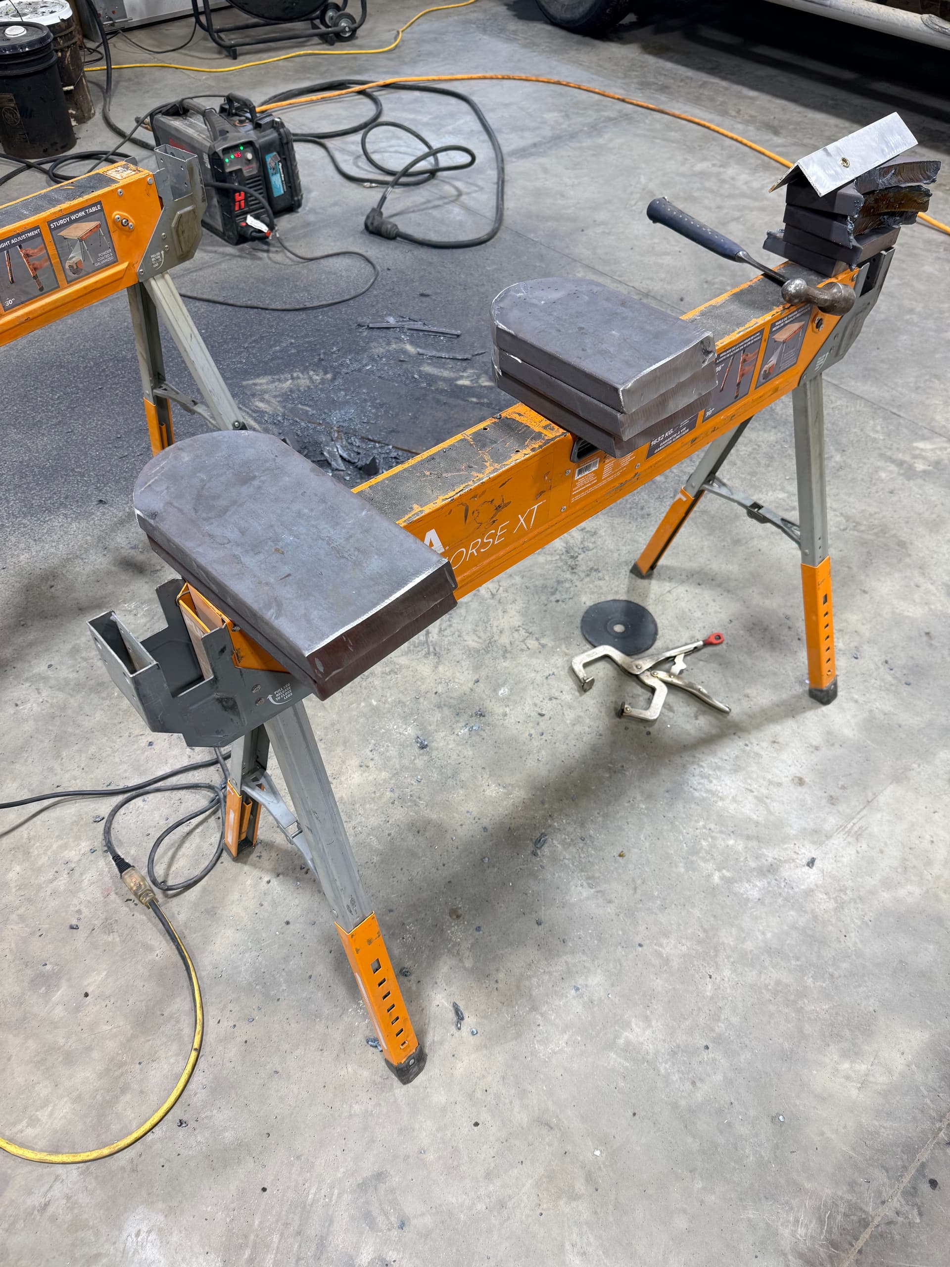 Gallery photos for Cracked Planter Frames Repaired and Reinforced Before Planting: Image #3