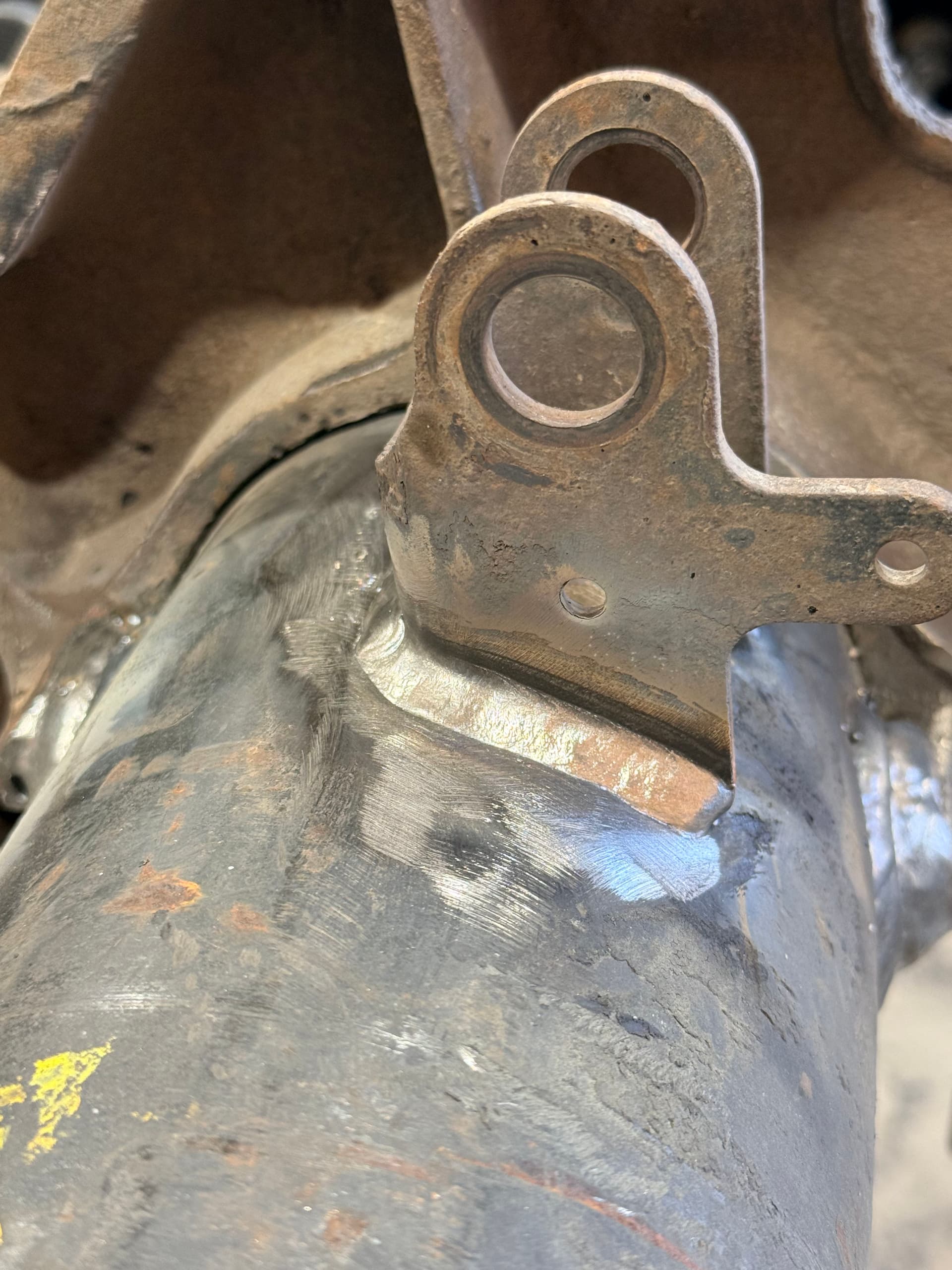 Gallery photos for Suspension Bracket Transfer onto New Disc Brake Axles for Fargo Customer: Image #6