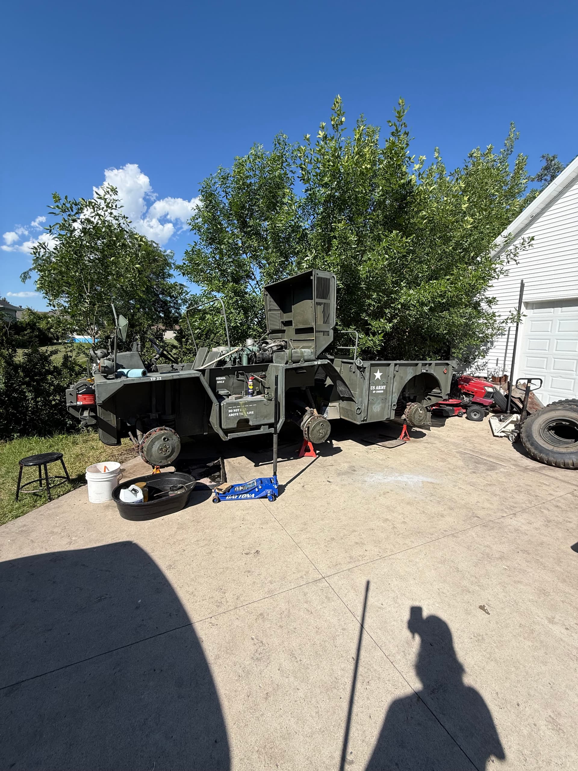 Gallery photos for Restoring a Vietnam-Era Gamma Goat in Horace ND: Image #1