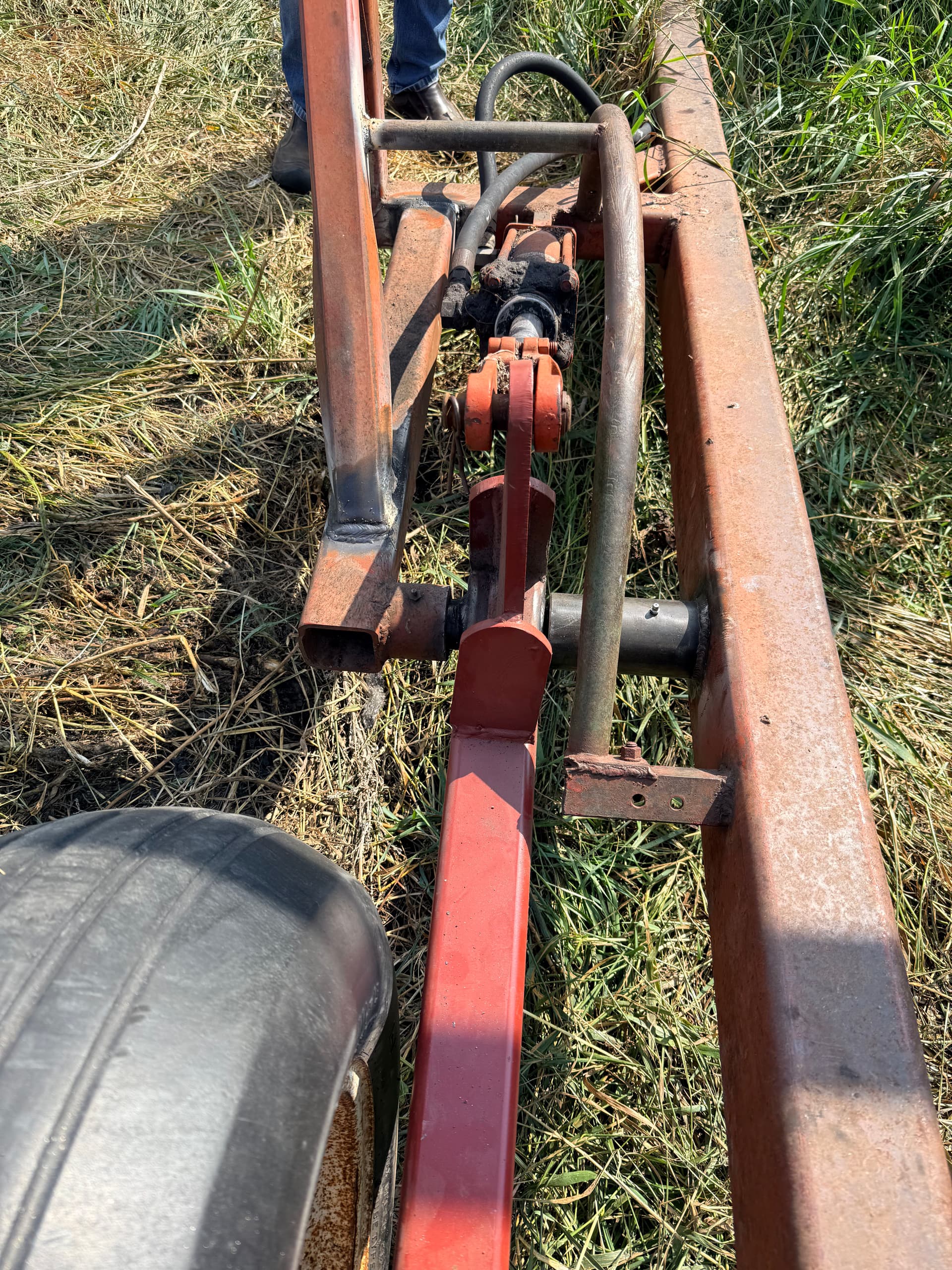 Gallery photos for Broken Baler Axle Rebuilt and Back in the Field Near Nome ND: Image #6