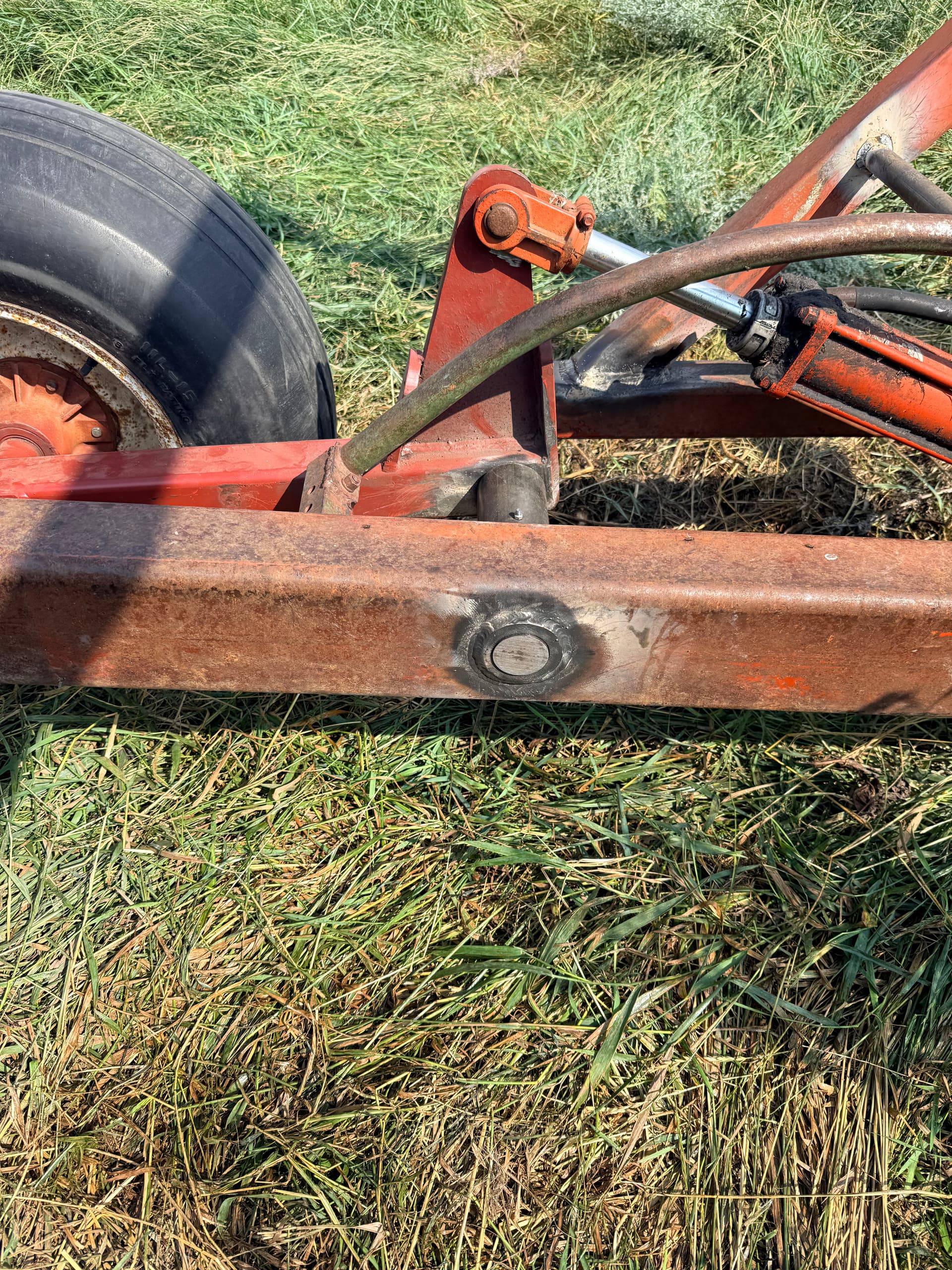 Gallery photos for Broken Baler Axle Rebuilt and Back in the Field Near Nome ND: Image #5