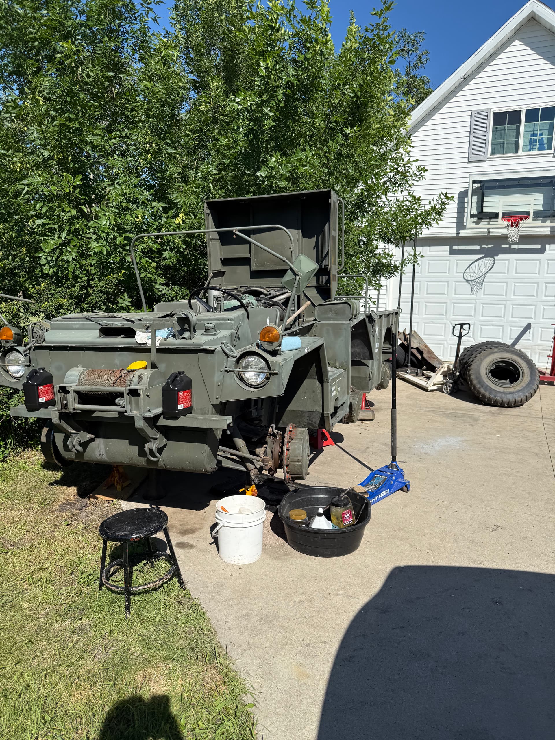 Restoring a Vietnam-Era Gamma Goat in Horace ND image