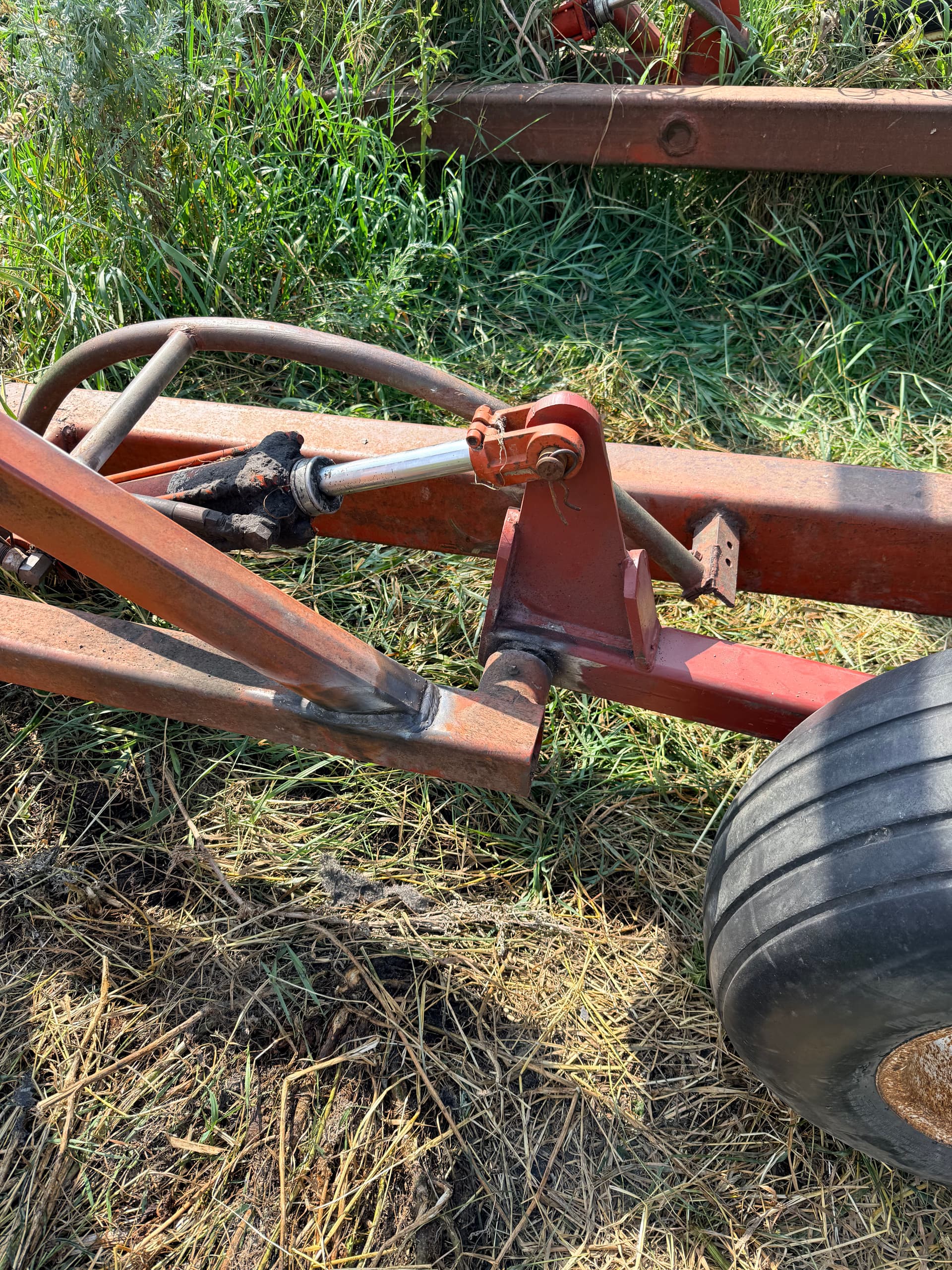 Gallery photos for Broken Baler Axle Rebuilt and Back in the Field Near Nome ND: Image #7